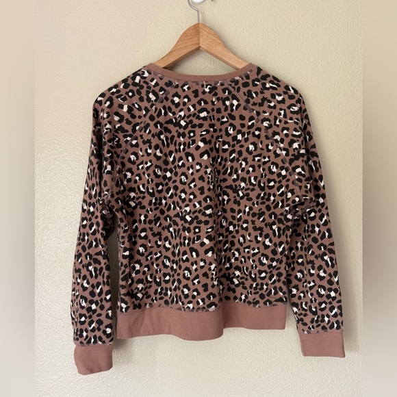 RAILS Theo Leopard Sweatshirt - Picture 3 of 5